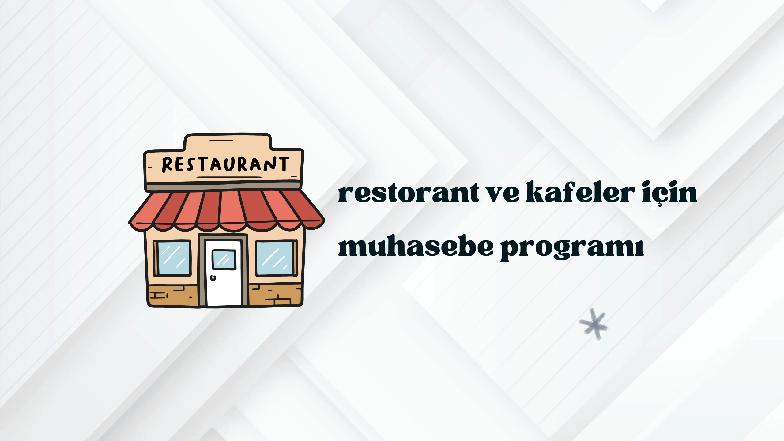 Restoran ve Kafe İçin Ön Muhasebe Programı | Adisyon ve Stok Takibi