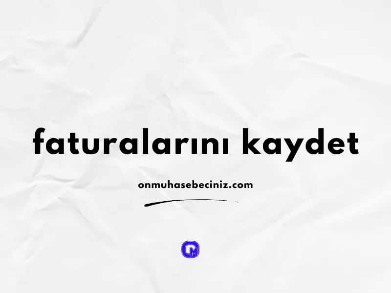 Fatura Oluşturun