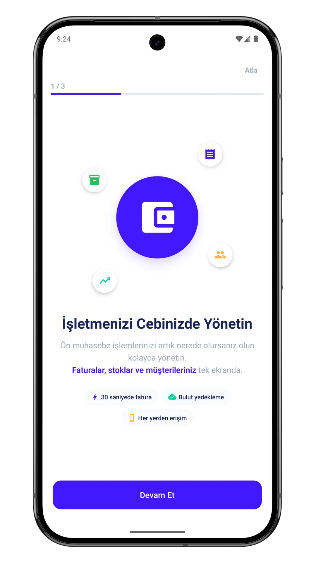 Ön Muhasebe Programı ile Güçlenin - mobil ekran görüntüsü